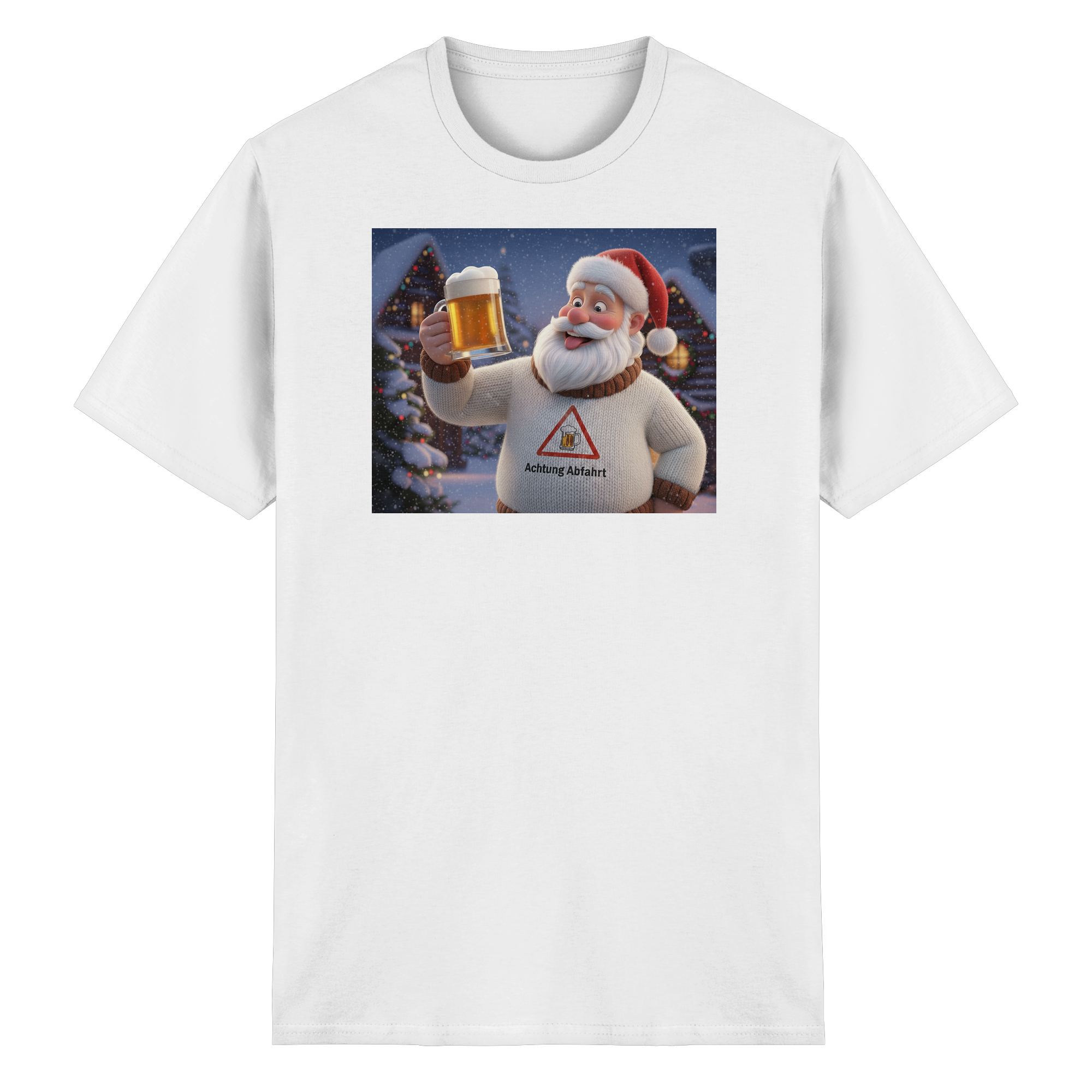 Thirsty Santa T-Shirt